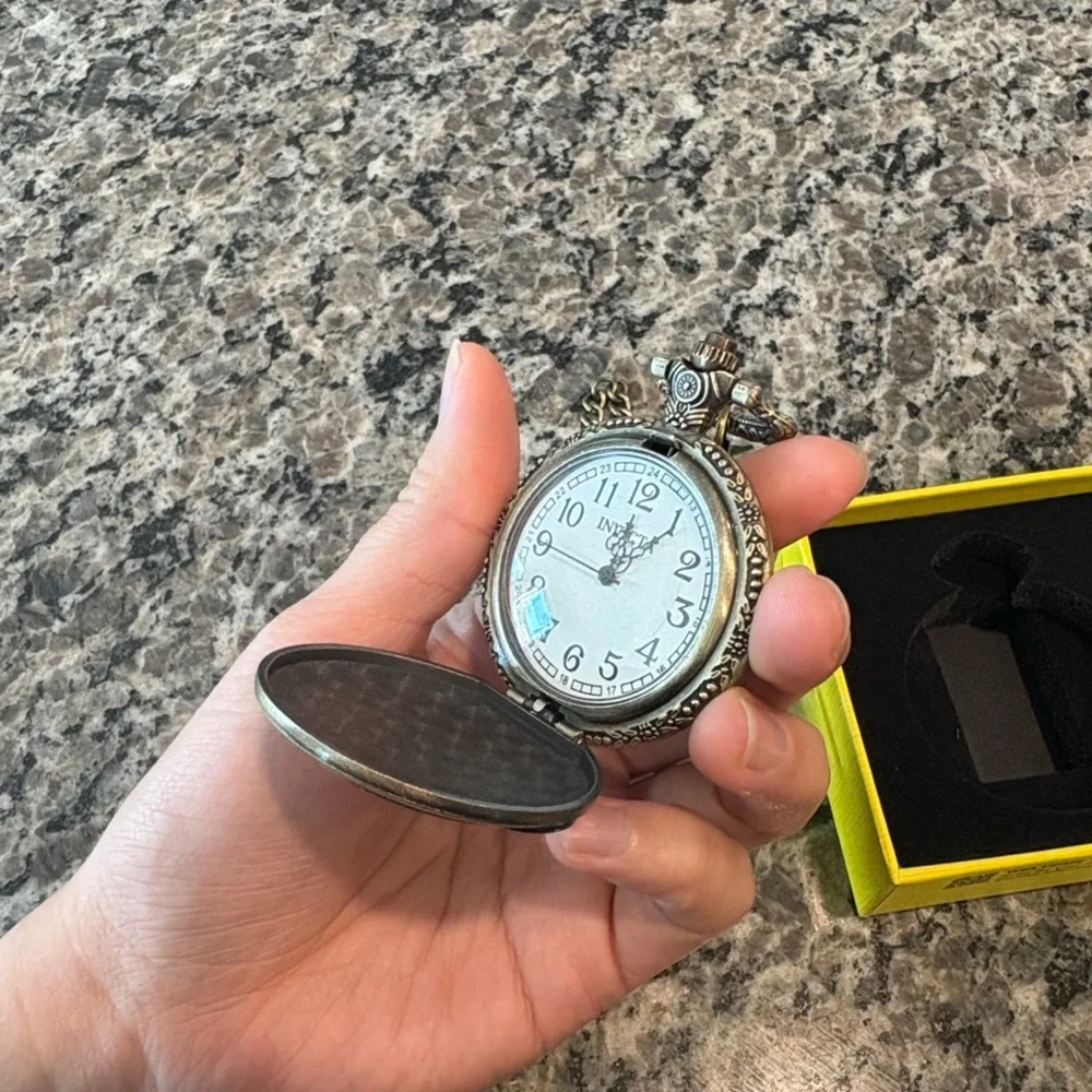 Invicta Motorcycle Men's Pocket Watch - 47mm, Bronze NWT